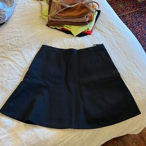NEW J. CREW Black Skirt in 0